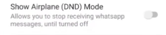 airplane mode